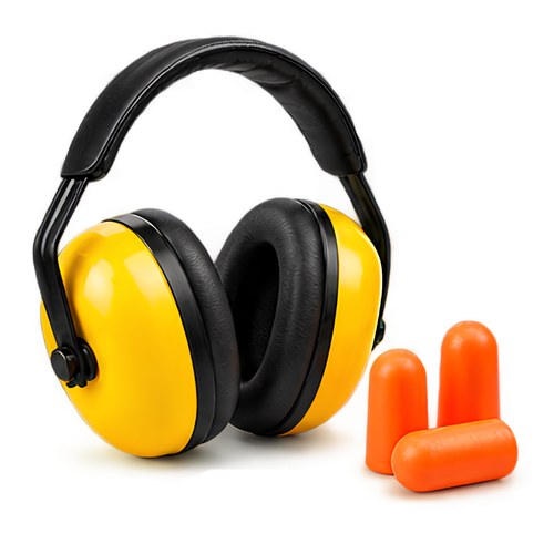 Protetor auricular tipo concha e plug