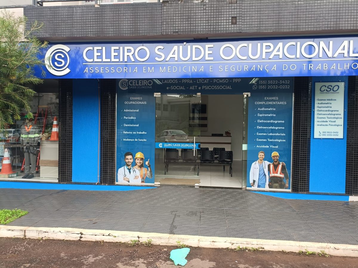 Fachada da Celeiro Saúde Ocupacional