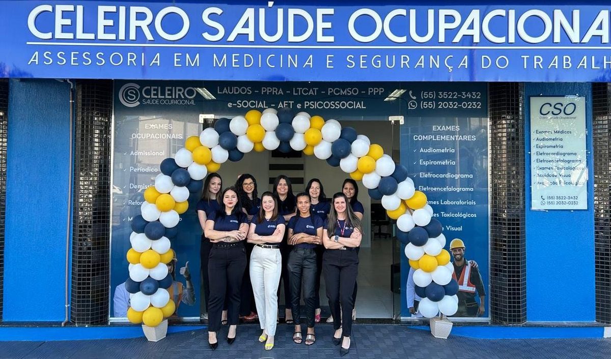 Inauguração de uma unidade da Celeiro Saúde Ocupacional